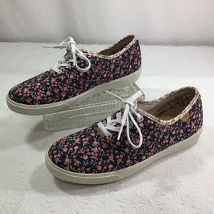 Hotter “Mabel” Comfort Concept Floral Canvas Sneakers